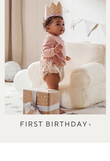 First Birthday, Shop Now